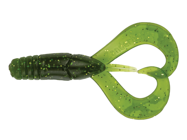 Crazy Craw 1.8' un 2.4' Green Pumpkin