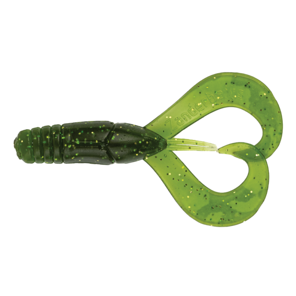 Crazy Craw 1.8' un 2.4' Green Pumpkin