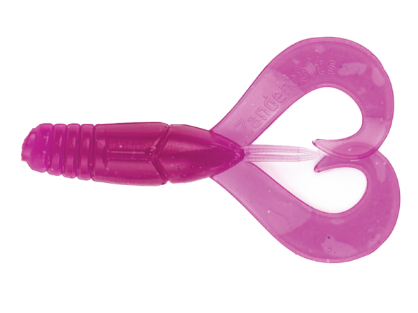 Crazy Craw 1.8' un 2.4' Purple UV