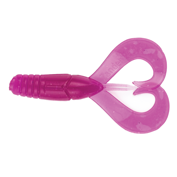 Crazy Craw 1.8' un 2.4' Purple UV